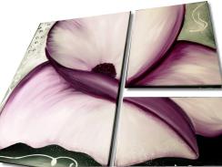 Tableau Coquelicot mauve